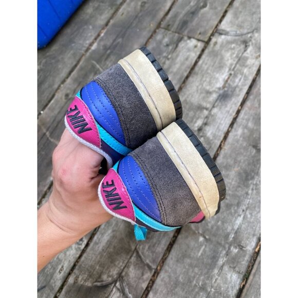 Nike Dunk Low 6.0 Shoes Sneakers Black Pink Women's Size 8.5 SB Y2K 2008 - Picture 7 of 9